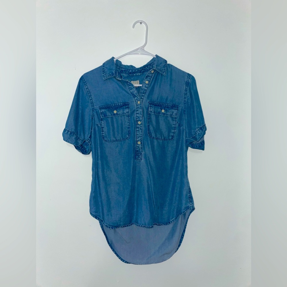 Size XS Blue Jean Top